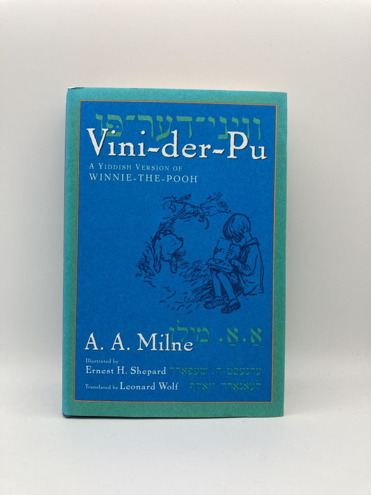 Vini-Der-Pu: A Yiddish Translation of Winnie the Pooh