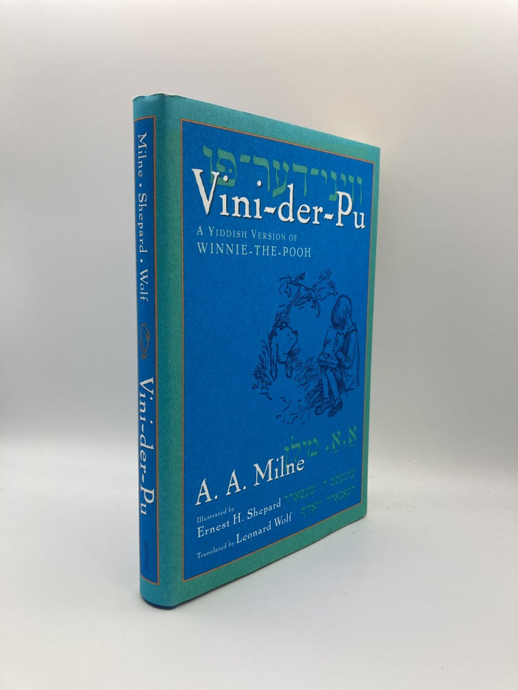 Vini-Der-Pu: A Yiddish Translation of Winnie the Pooh