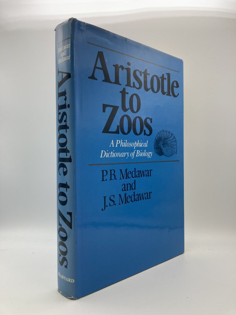 Aristotle to Zoos: A Philosophical Dictionary of Biology