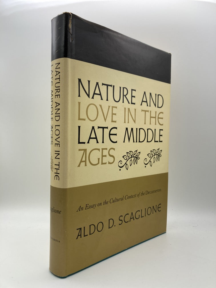 Nature and Love in the Late Middle Ages: An Essay on the Cultural Context of the Decameron