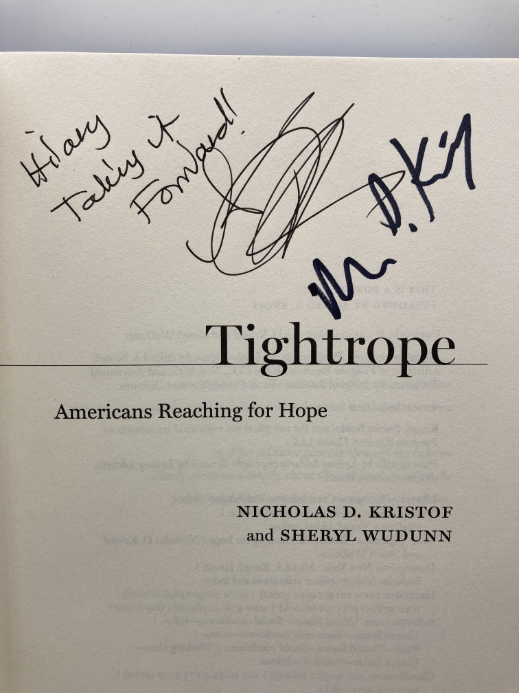 Tightrope: Americans Reaching for Hope