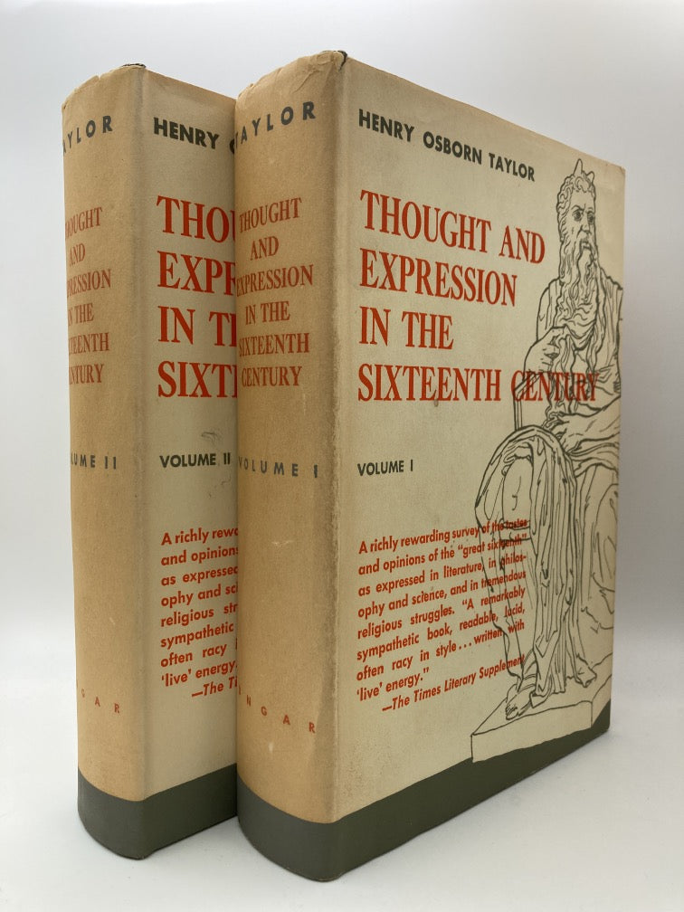 Thought and Expression in the Sixteenth Century - Volume I + II