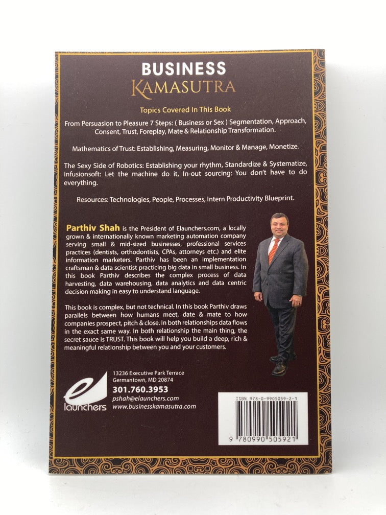 Business Kamasutra from Persuasion to Pleasure: The Art of Data and Business Relations