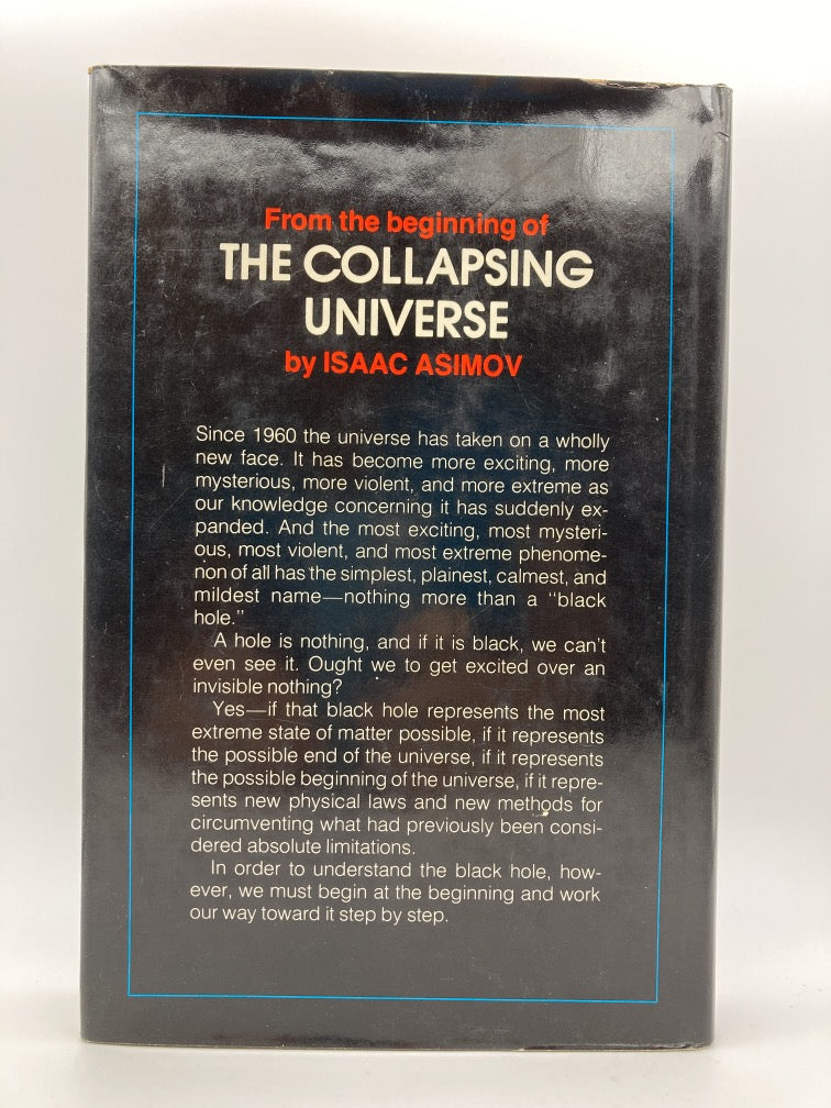 The Collapsing Universe: The Story of the Black Holes