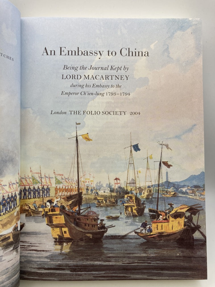 An Embassy to China