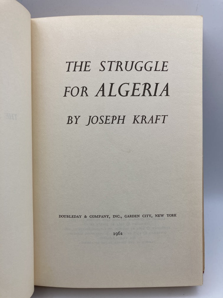 The Struggle for Algeria