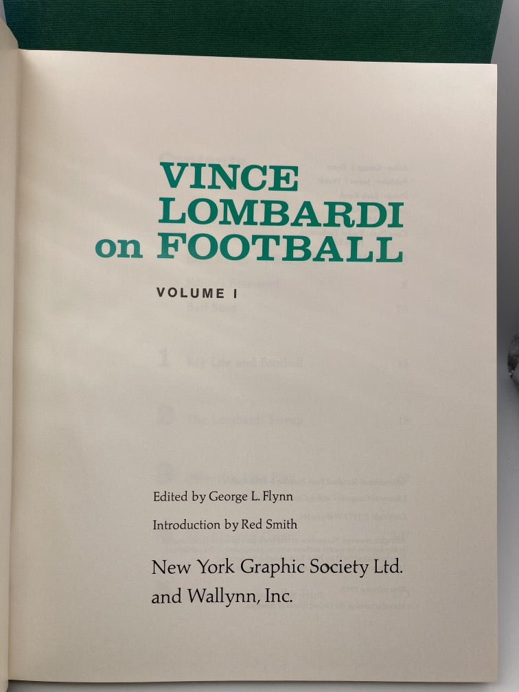 Vince Lombardi on Football (2 Volume Set)