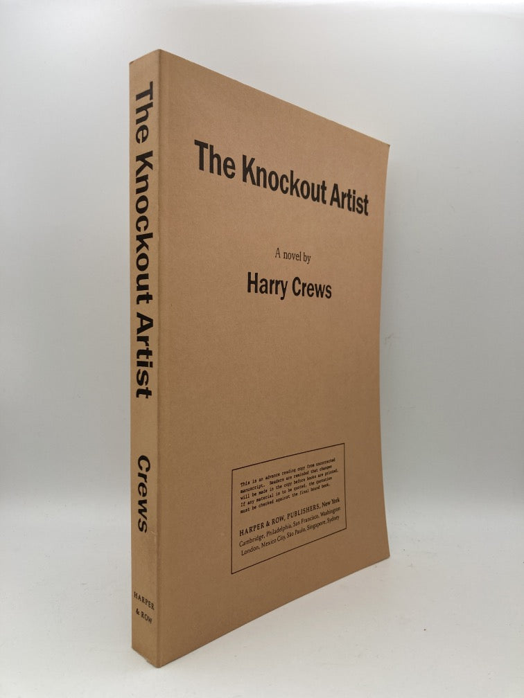 The Knockout Artist (Advance Reading Copy)