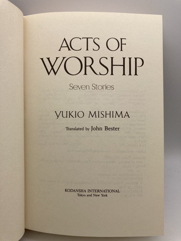 Acts of Worship: Seven Stories