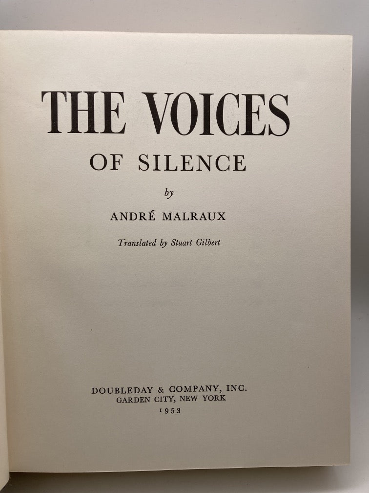 The Voices of Silence: Man and His Art