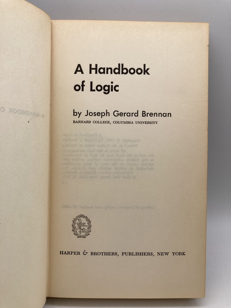 A Handbook of Logic