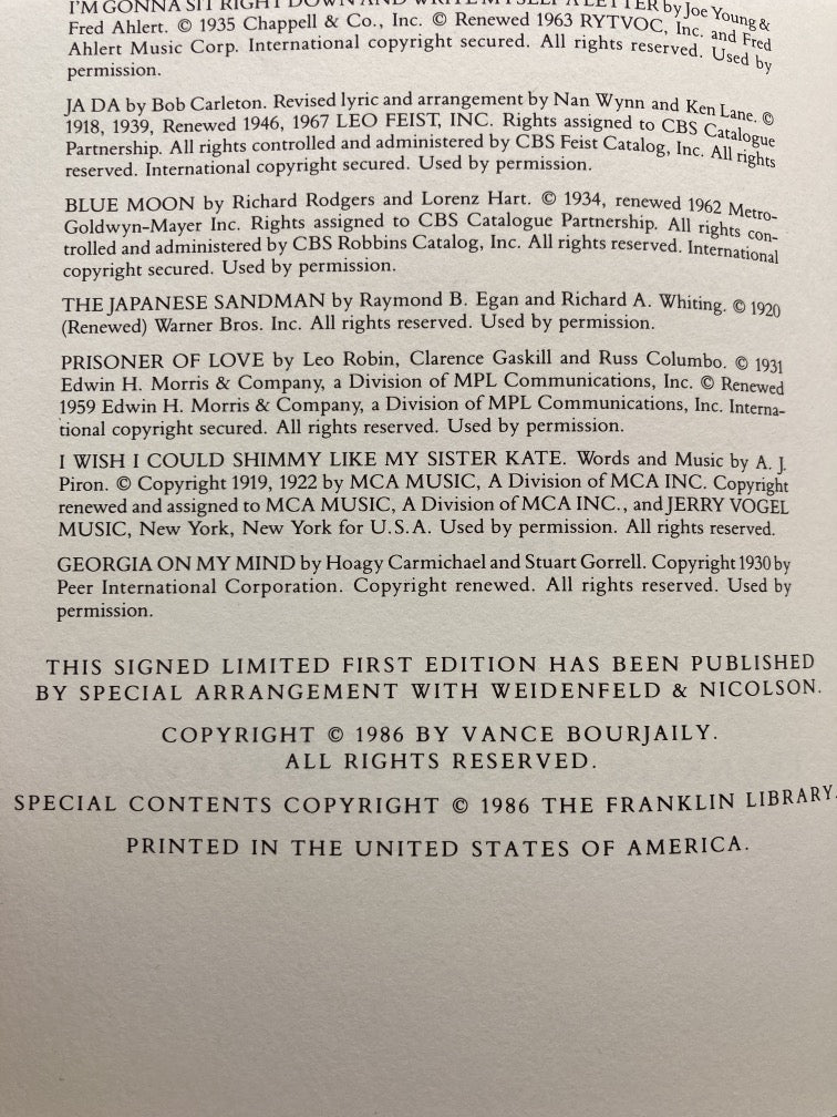 The Great Fake Book (Franklin Library Signed First Edition)