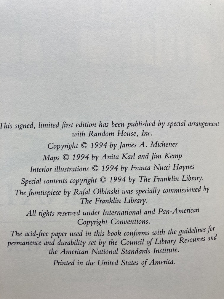 Recessional (Franklin Library Signed First Edition)