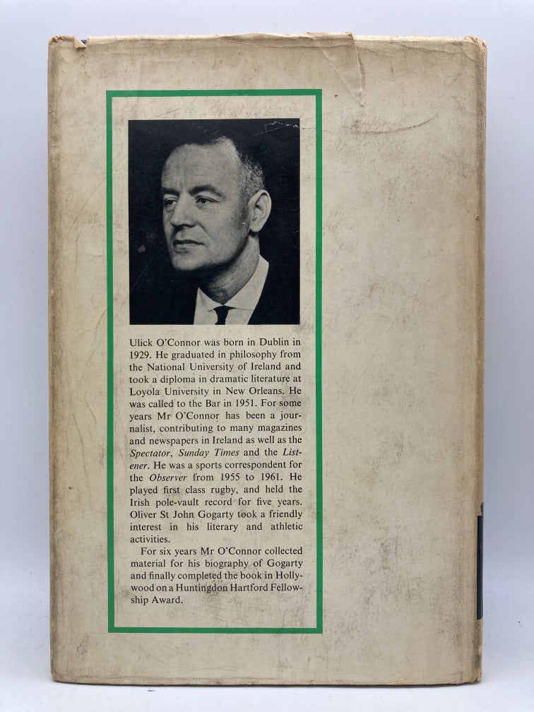 Oliver St. John Gogarty: A Poet and His Times (with letter written by author)