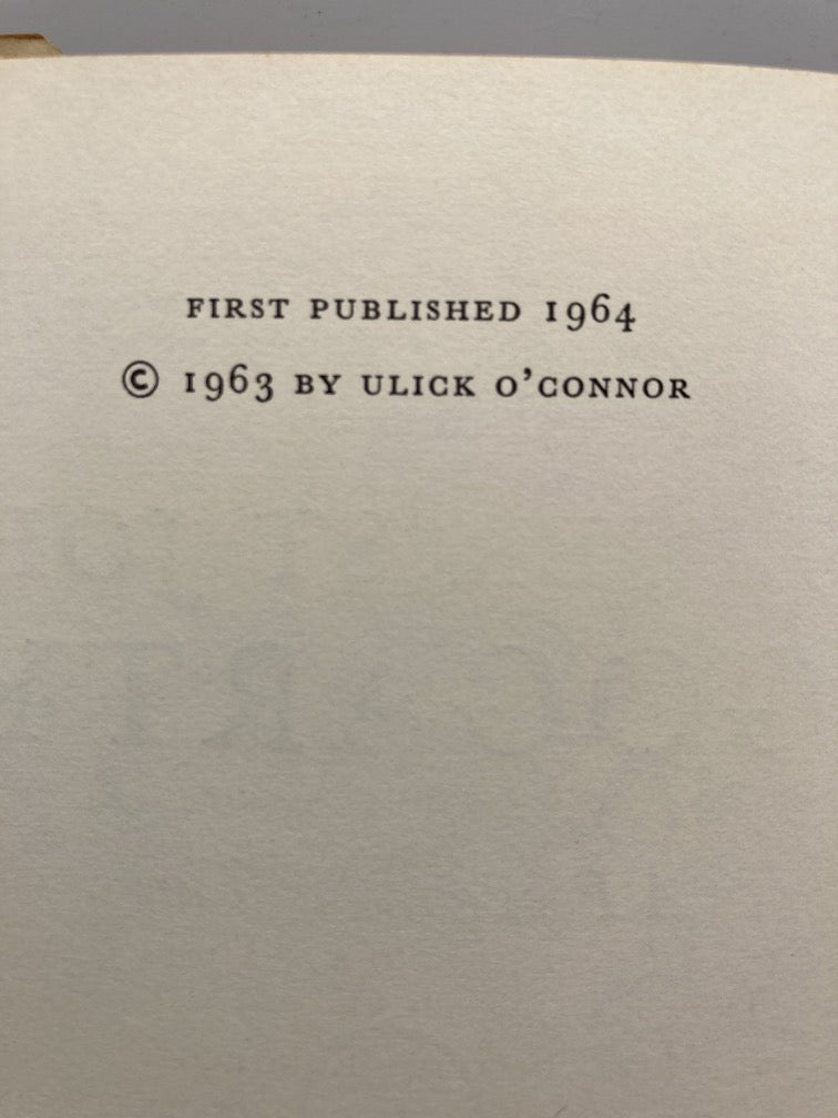 Oliver St. John Gogarty: A Poet and His Times (with letter written by author)