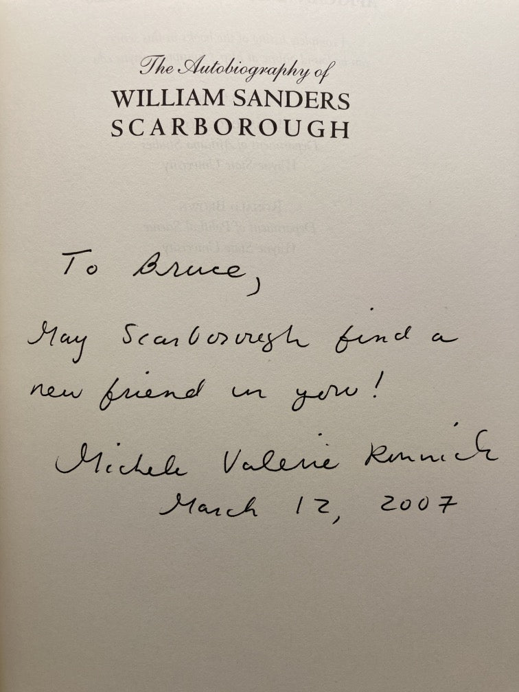 The Autobiography of William Sanders Scarborough