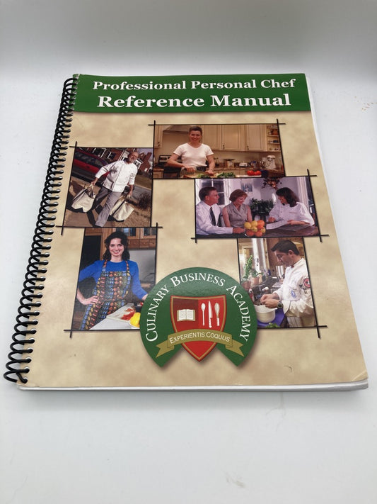 Professional Personal Chef Reference Manual