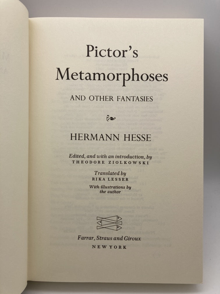 Pictor's Metamorphoses and Other Fantasies