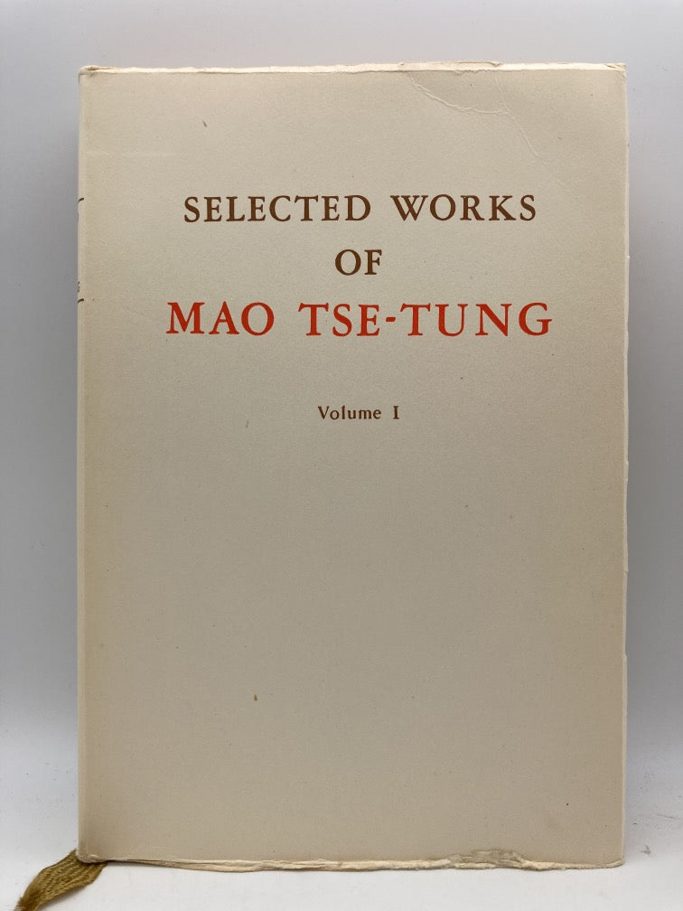 Selected Works of Mao Tse-Tung: Volume 1