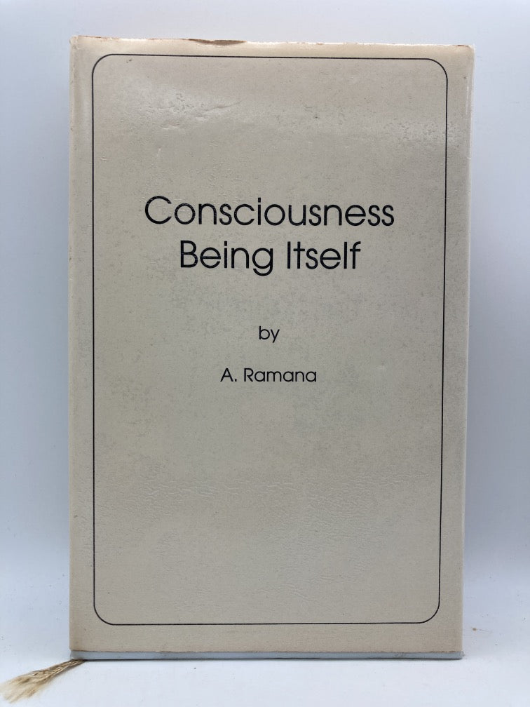 Consciousness Being Itself