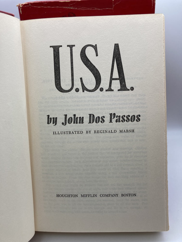 U.S.A. Trilogy by John Dos Passos