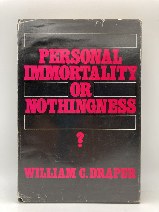 Personal Immortality or Nothingness?