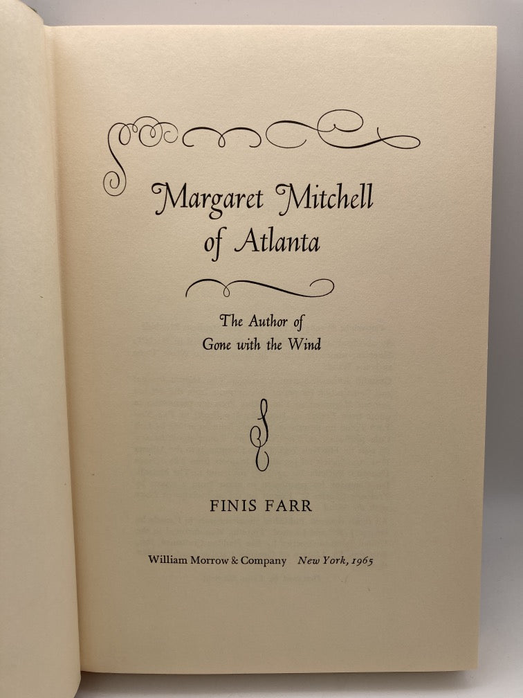 Margaret Mitchell of Atlanta: The Author of Gone With the Wind