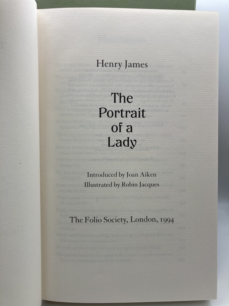 The Portrait of a Lady (Folio Society)