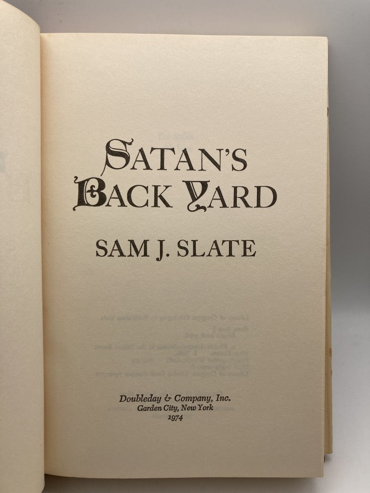 Satan's Back Yard