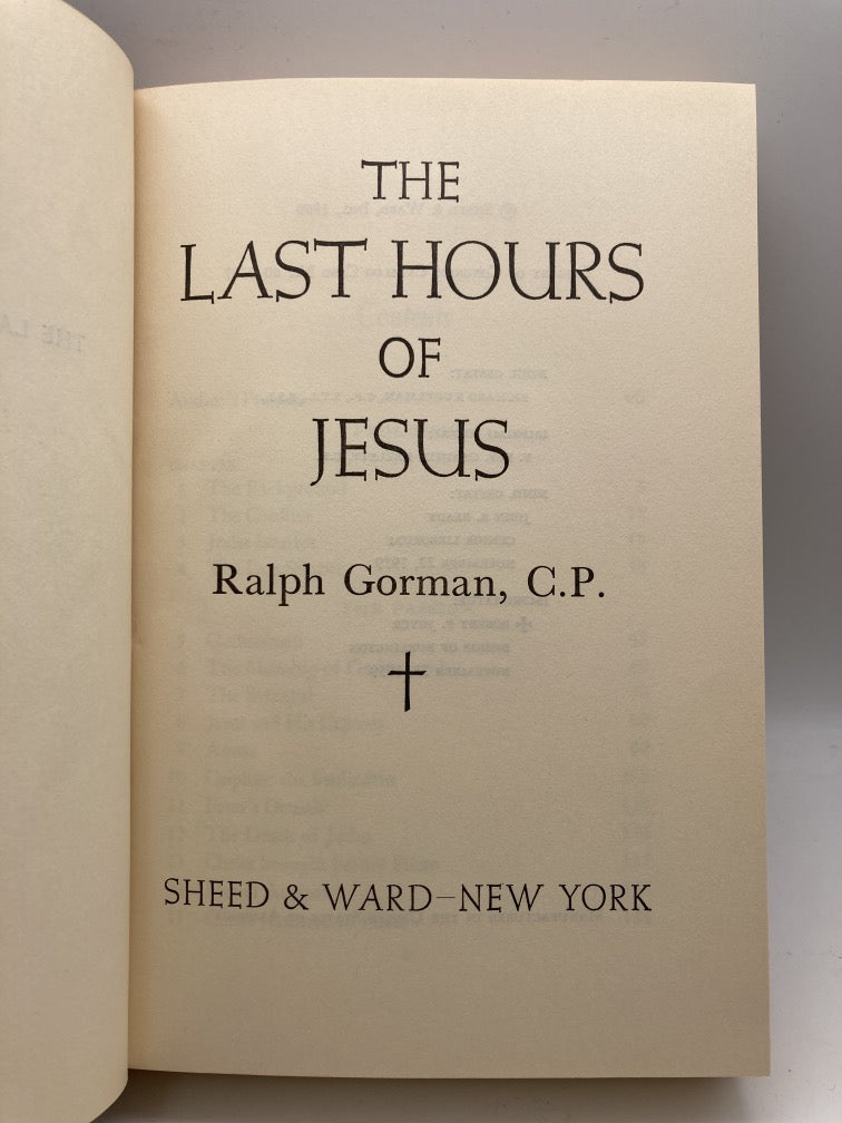 The Last Hours of Jesus