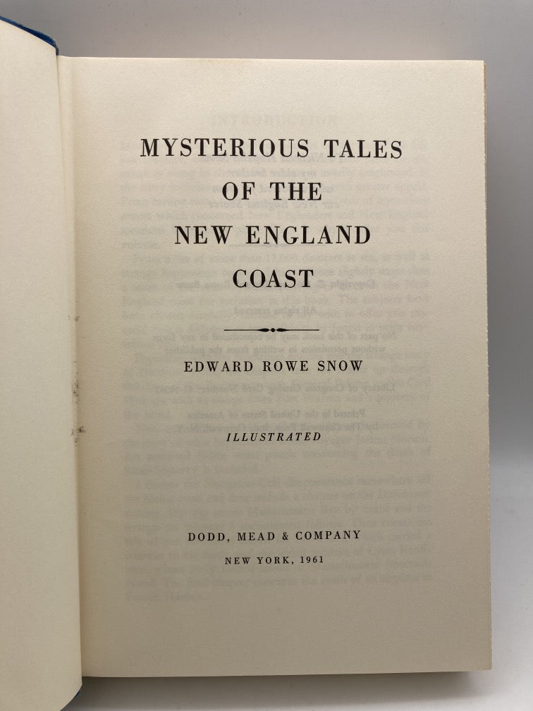 Mysterious Tales of the New England Coast