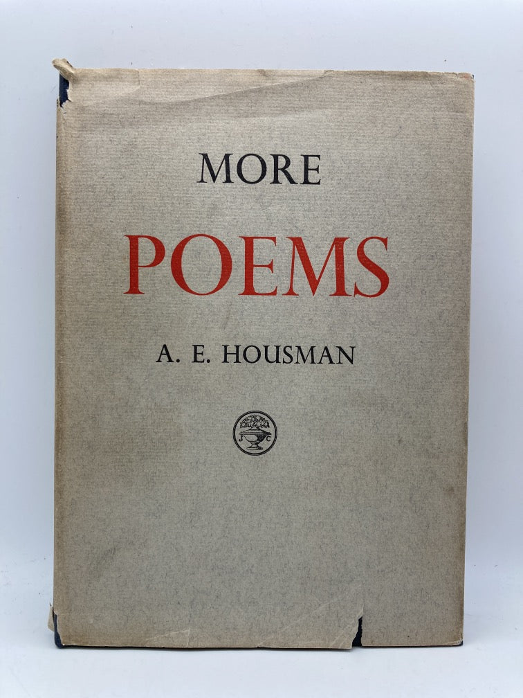 More Poems: A.E. Housman