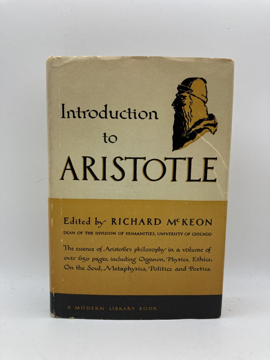 Introduction to Aristotle (Modern Library)