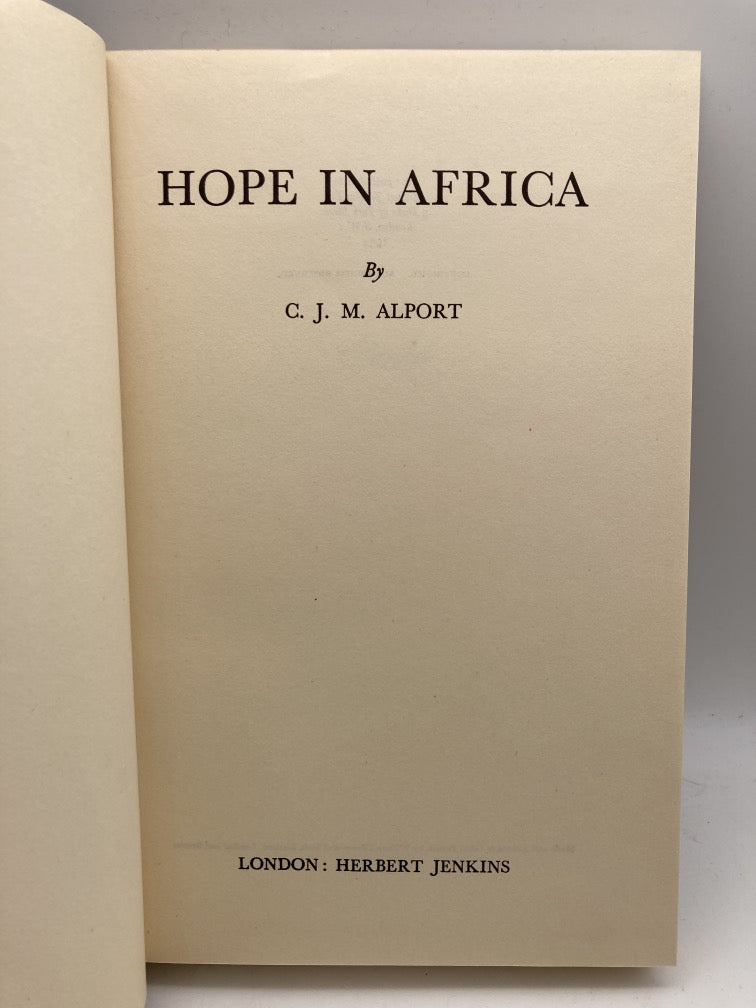 Hope in Africa