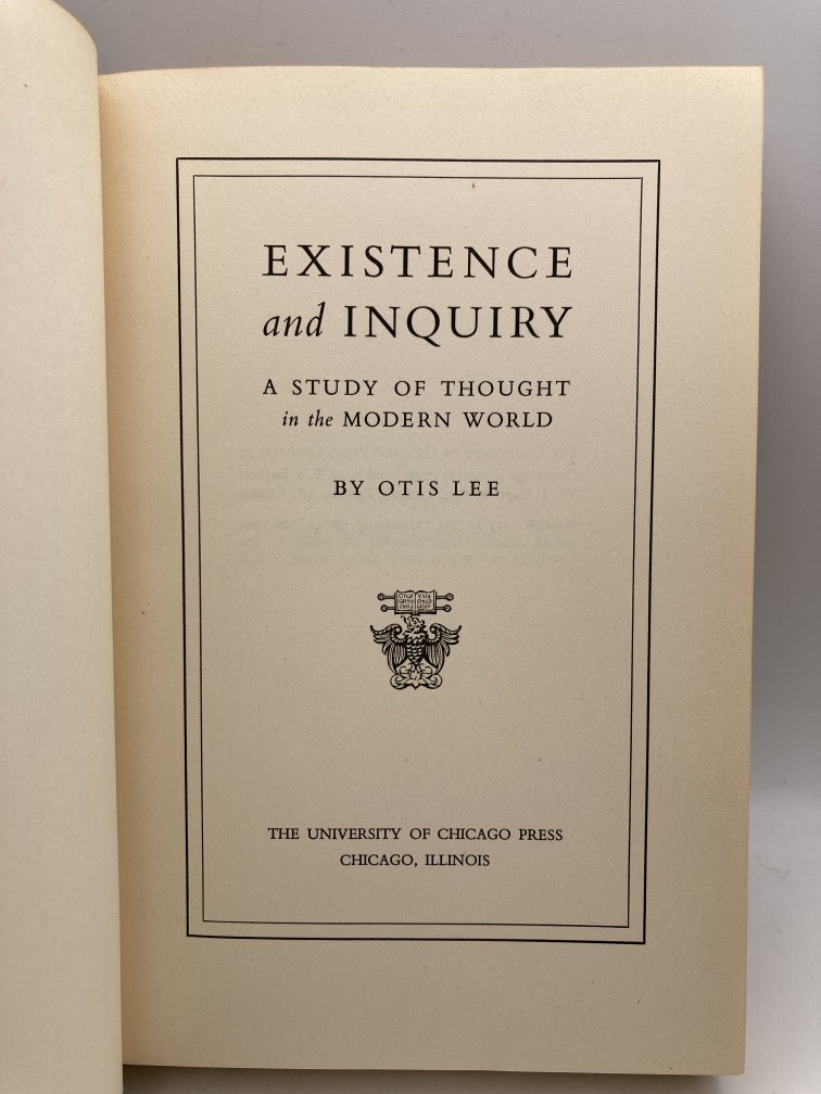 Existence and Inquiry: How Philosophy Came to Be Where It Is Today