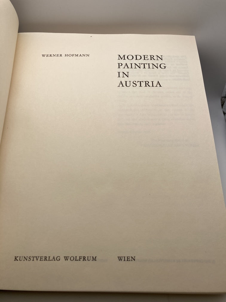 Modern Painting in Austria (English Edition)