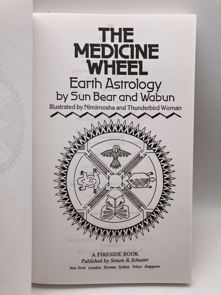 The Medicine Wheel Earth Astrology: Book & Workbook