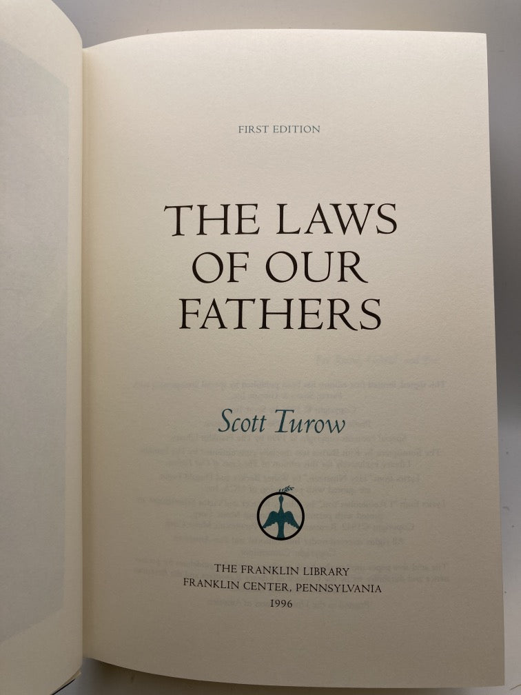 The Laws of Our Fathers (Franklin Library Signed First Edition)