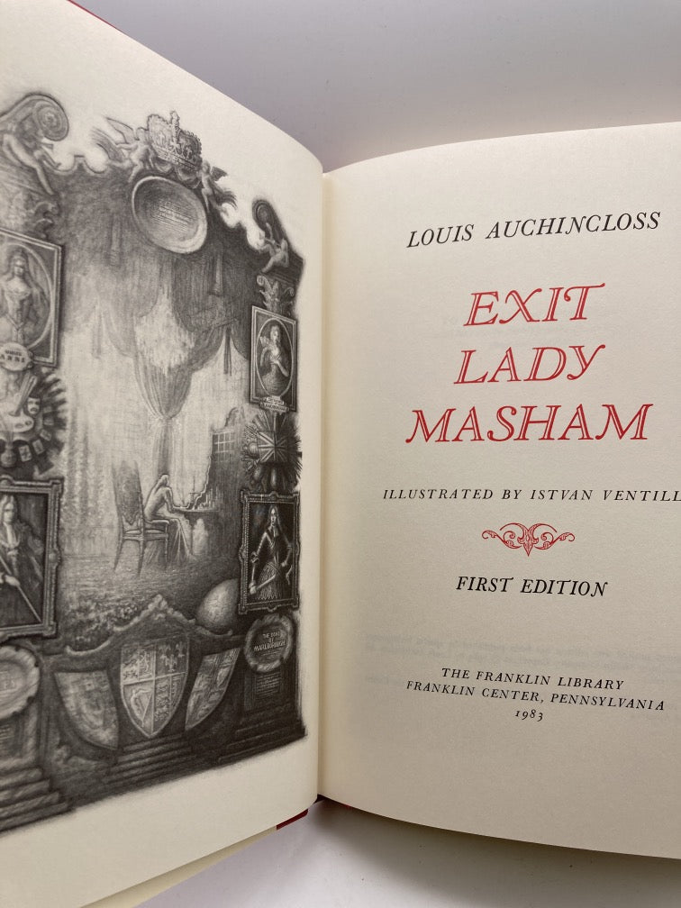 Exit Lady Masham (Franklin Library Signed First Edition)