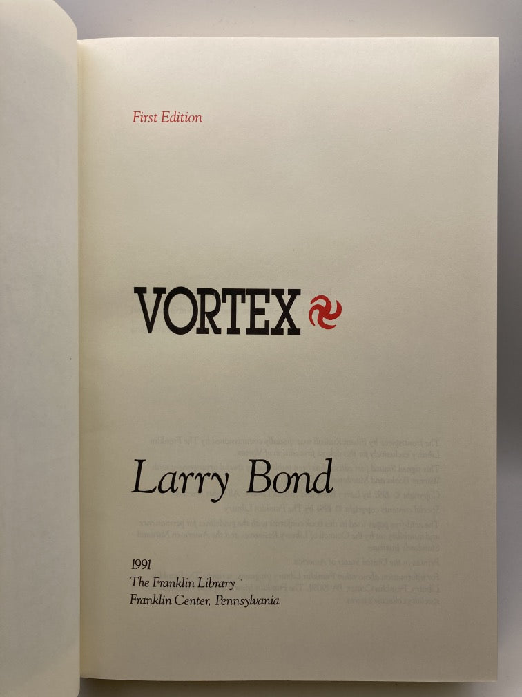 Vortex (Franklin Library Signed First Edition)