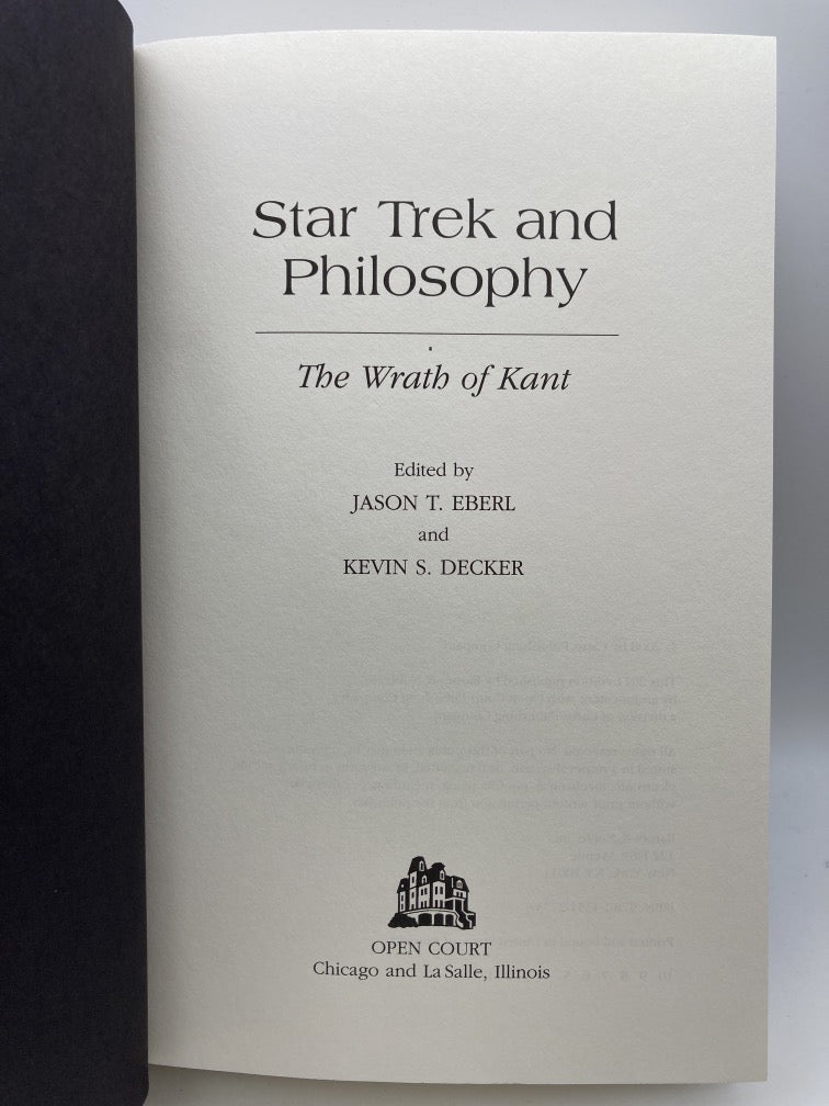 Star Trek Philosophy: The Wrath of Kant