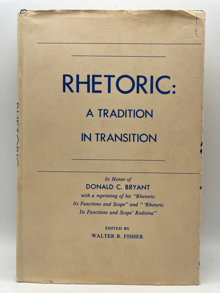 Rhetoric: A Tradtion in Transition