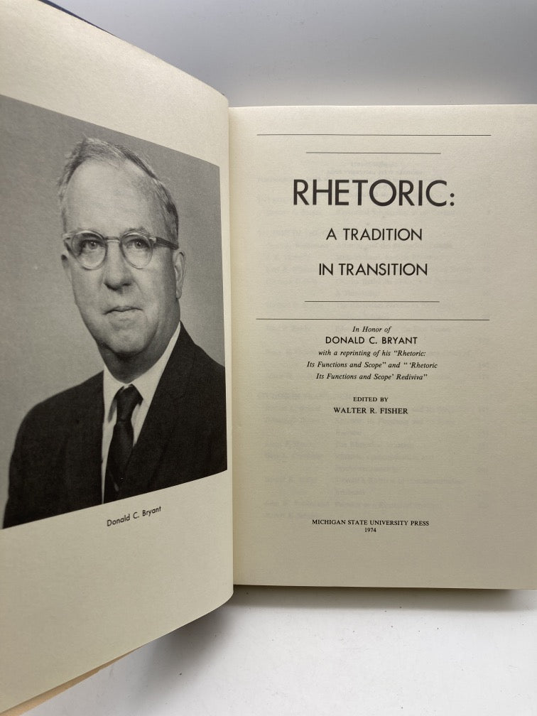 Rhetoric: A Tradtion in Transition