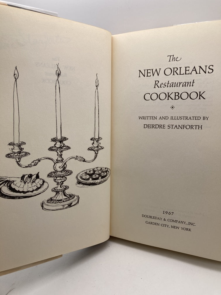 The New Orleans Restaurant Cookbook (Signed First Edition)