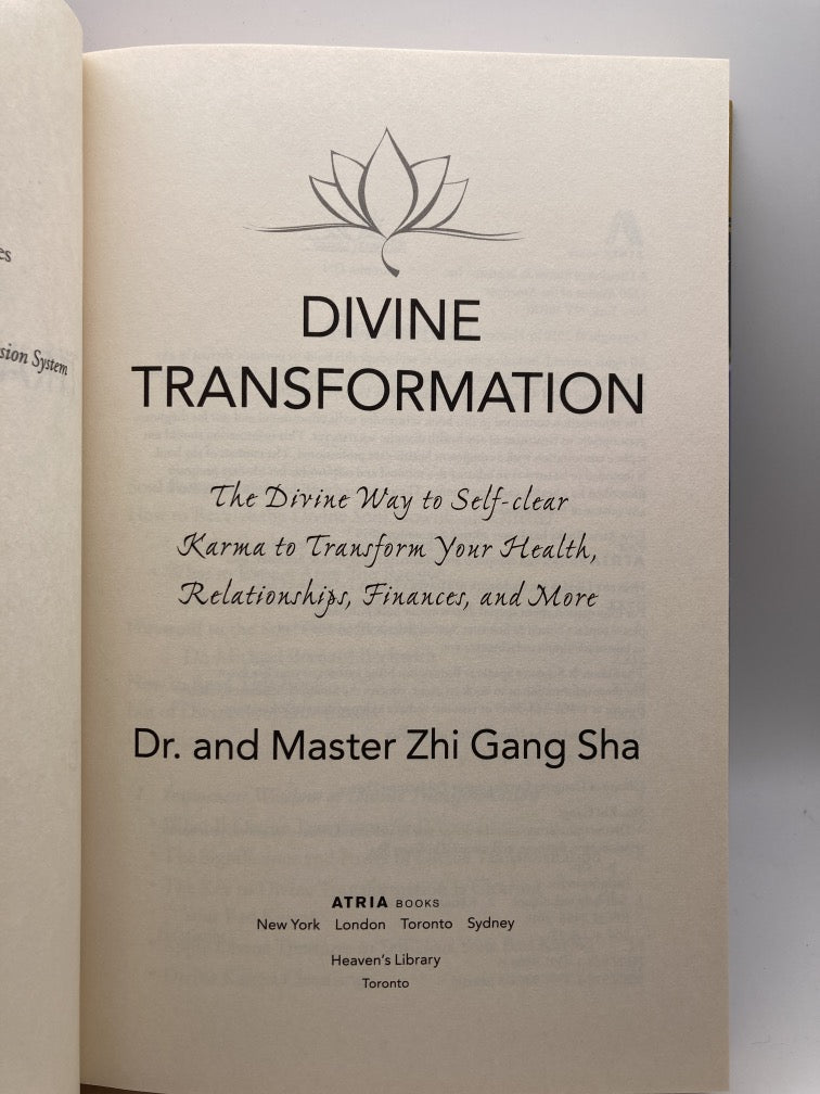 Divine Transformation: The Divine Way to Self-clear Karma to Transform Your Health, Relationships, Finances and More