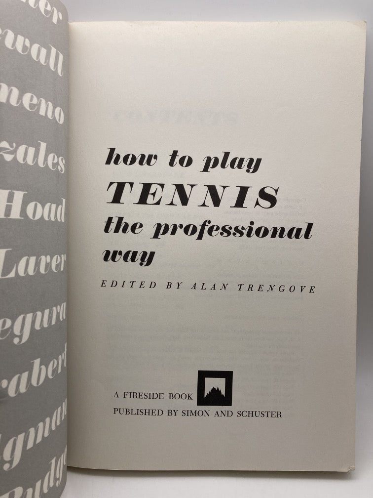 Tennis the Professional Way: Ten Great Champions Teach You How to Play