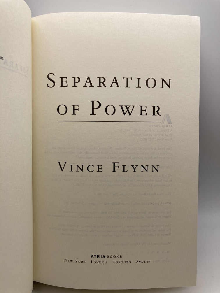 Vince Flynn Collectors' Edition #2: Separation of Power, Executive Power, Memorial Day