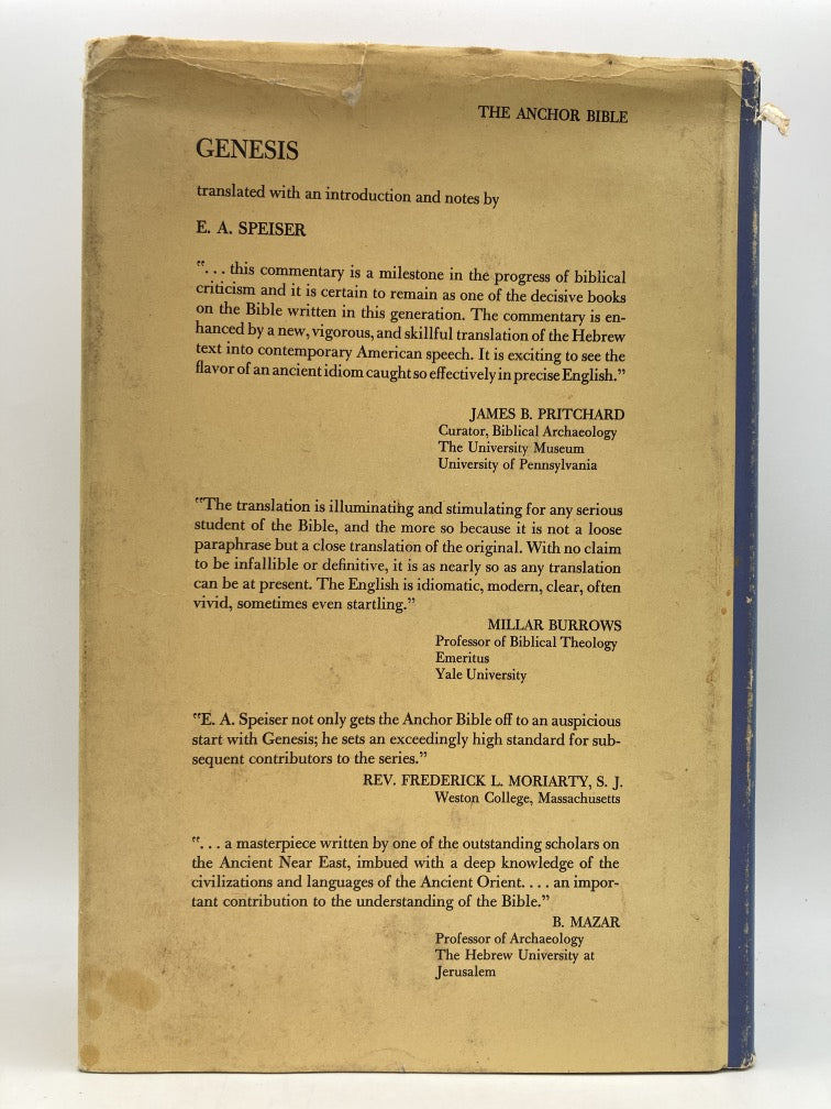 The Anchor Bible Genesis 20/20 Books