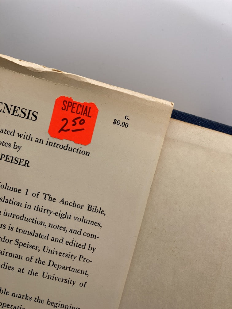 The Anchor Bible Genesis 20/20 Books