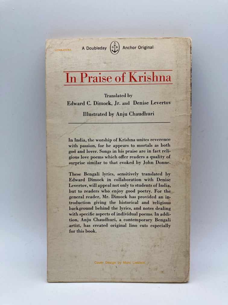 In Praise of Krishna: Songs from the Bengali